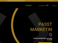 passt-marketing.de Webseite Vorschau
