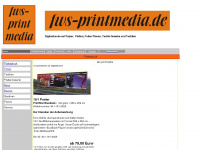 fws-printmedia.de Webseite Vorschau