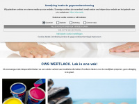 cws-wertlack.be Webseite Vorschau