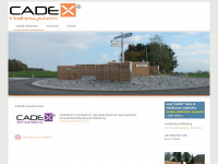 cadex-haltesystem.ch Webseite Vorschau