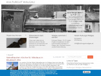 kulturgutwalgau.at Webseite Vorschau