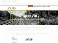 projekt-zug.de Webseite Vorschau