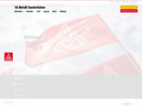 igmetall-saarbruecken.de Webseite Vorschau