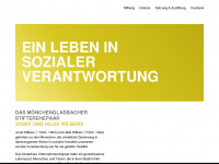 wilberz-stiftung.de Webseite Vorschau