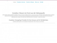 crystallus.de Webseite Vorschau