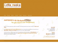 villa-musica-wienhausen.de Webseite Vorschau