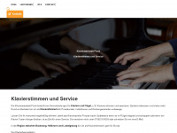 klavierwerkstatt-pioch.de Webseite Vorschau