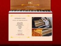 class-klaviere.de Webseite Vorschau