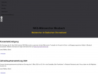 nkg-maennerchor.de Webseite Vorschau