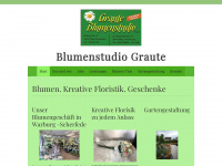 blumenstudio-graute.com Webseite Vorschau