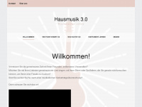 hausmusik-drei-null.de Webseite Vorschau