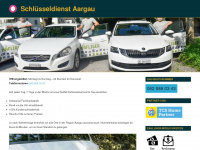 schluesseldienst-aargau.ch Webseite Vorschau