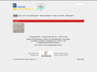 hanauerkulturverein.de Webseite Vorschau