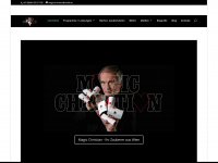magicchristian.at Webseite Vorschau