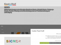 kissel-wolf.com Webseite Vorschau