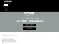 worship-symphony.com Webseite Vorschau