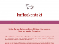 kaffeekontakt.de Webseite Vorschau