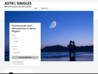 astro-singles.de Webseite Vorschau
