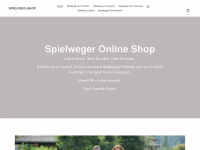 spielweg-shop.com Webseite Vorschau