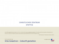 christliches-zentrum-stettin.de Webseite Vorschau