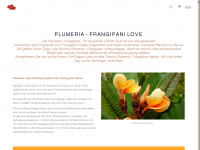 plumeria.shop Webseite Vorschau