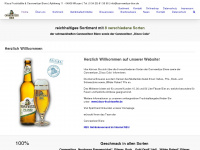 cannewitzer-bier.de Webseite Vorschau