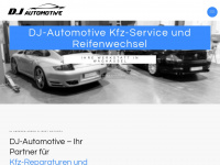 dj-automotive.de Webseite Vorschau