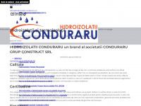 hidroizolatii-conduraru.ro Webseite Vorschau