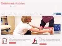 physiotherapie-im-mediapark.de Webseite Vorschau
