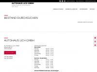 nissan-service-lich-muenster.de Webseite Vorschau