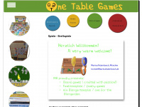 one-table-games.de Webseite Vorschau