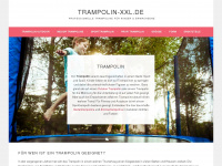 trampolin-xxl.de Webseite Vorschau