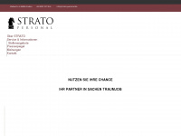 strato-personal.de Webseite Vorschau