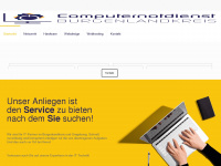 computernotdienst-burgenlandkreis.de Webseite Vorschau