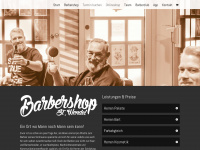 barbershop-stwendel.de Webseite Vorschau