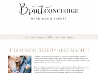 braut-concierge.de Webseite Vorschau