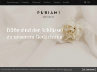 puriami.ch Webseite Vorschau