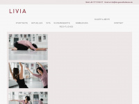 livia-gesundheitskurse.de Webseite Vorschau