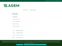 ascm-gmbh.de Webseite Vorschau
