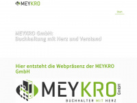 meykro.de Webseite Vorschau