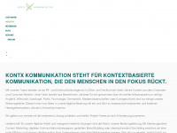 kontx.ch Webseite Vorschau