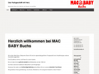 macbabybuchs.ch Webseite Vorschau