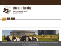 clean-air-farming.eu Webseite Vorschau