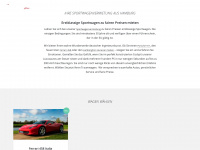sportwagen-leihen.com Webseite Vorschau