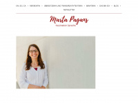 marta-pagans.com Webseite Vorschau