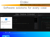 endev.at Webseite Vorschau