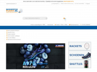 badmintonplanet.nl Webseite Vorschau