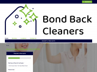 bondbackcleaners.com.au Webseite Vorschau