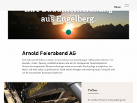 feierabend-ag.ch Webseite Vorschau