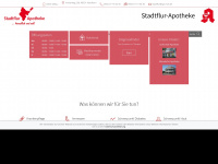 stadtflur-apotheke.de Webseite Vorschau